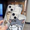 Cute cartoon bubbles are suitable for iPhone14promax mobile phone case, Apple 15 air cushion protective case, anti-drop new model.
