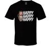 Duck Dynasty Happy Black Unisex T-Shirt