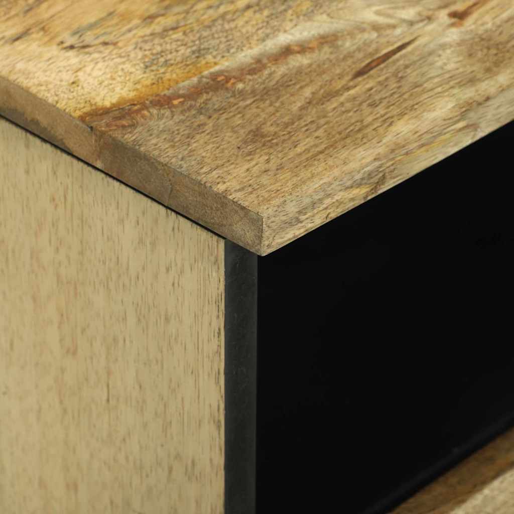 Nightstand Natural 40 x 33 x 46 cm Wood Based Material
