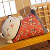 Cute Kawaii Fortune Cat Throw Pillow Blanket Dual Use Sofa Backrest Throw Pillow Office Car Seat Waist Protector Cushion Pillow
