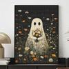 Halloween diamond painting kit cute ghost flower bouquet handmade diy painting home decoration painting