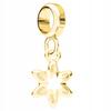Charms Gold Hanging Little Star Star Star Cosmos Sky Silver 925