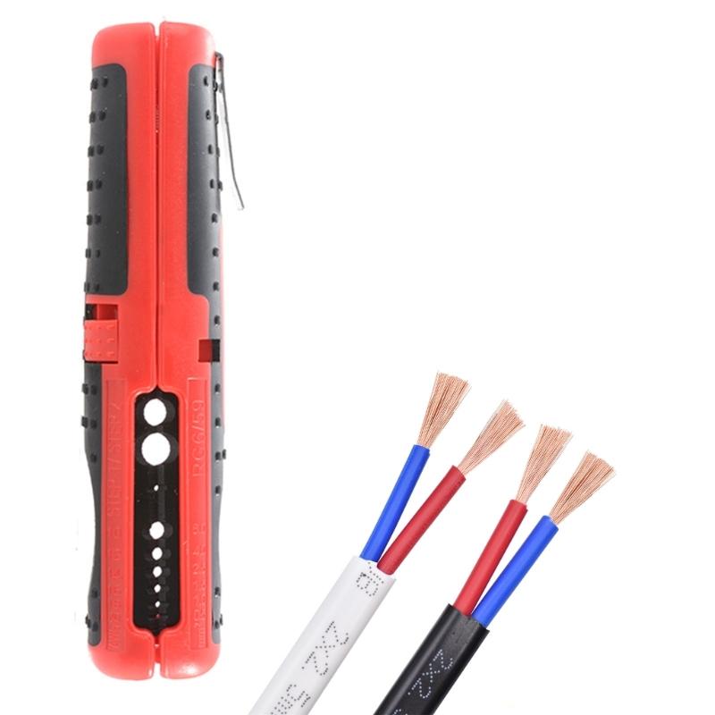 Multifunctional Coaxial Cable Wire Pen Electrical Wire Stripper Handheld Pliers RG59 RG6 Coaxial Cable Tool