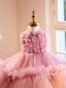 Girls' Flower Girl Wedding and Princess Party Dress for Birthday, Host, Piano Performance, and Special Events