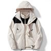3-in-1 Waterproof Windproof Outdoor Jacket With Removable Hood Fleece Liner Men Women Winter Hiking Climbing
