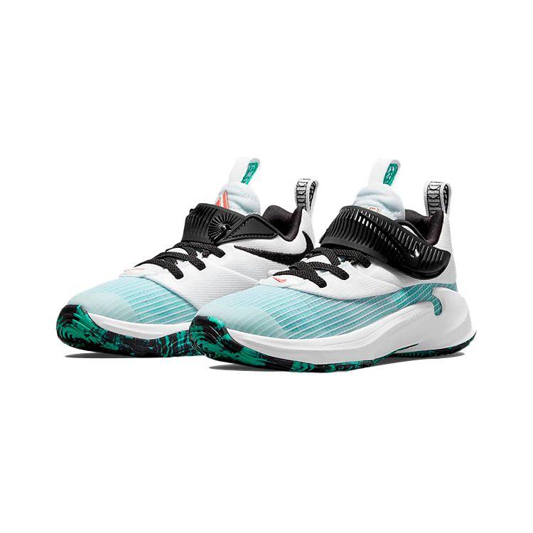 Nike Zoom Freak 3 PS N.I.K.E. Kids Sneakers Teal White Clear-Emerald DB4156-101