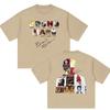 Rapper Bruno Mars The Romantic Tour 2026 Merch T Shirts Men's Vintage Fashion Oversized Cotton T-shirt Gothic Clothing Tee Shirt