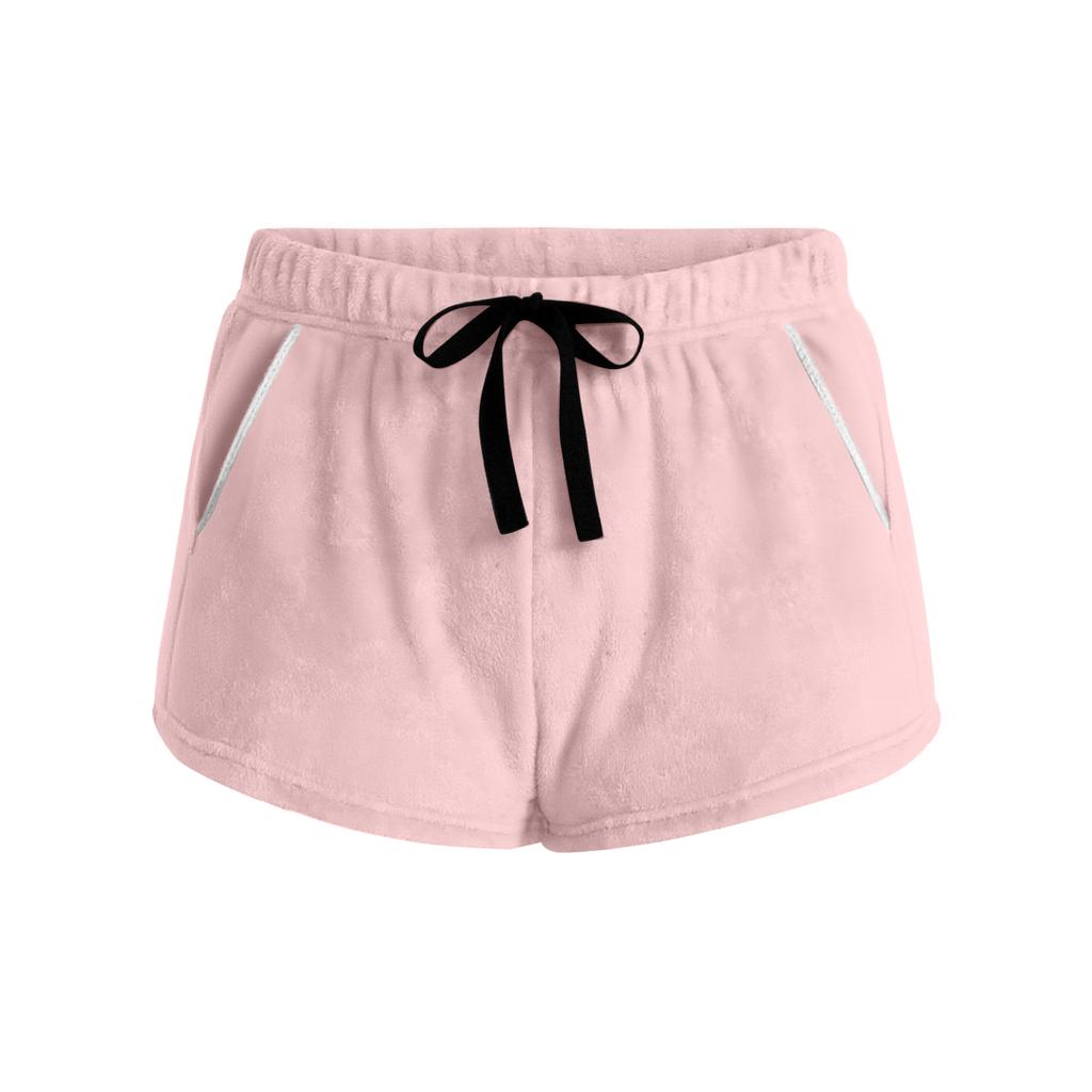 Women's Stretch Shorts Regular Fit Hiking Shorts Casual Sports Shorts Fleece Pants Large Shorts