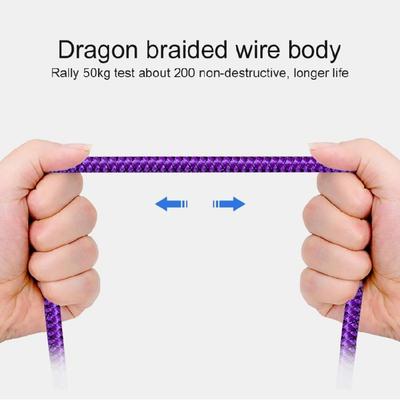 Braided USB C Fast Charge Cable Nylon Cord Flexible 480Mbps for Phones Power Adapters Mobile Device