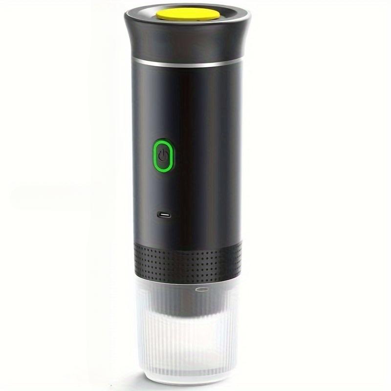 1Pc Portable 3-in-1 electric espresso machine with automatic heating for use in cars, offices, camping, and hiking