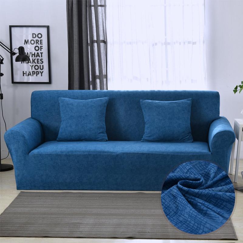 Elasticity Sofa Covers for Living Room Universal Spandex Case for Stretch Sofa Cover Non-slip Couch Slipcovers 1/2/3/4 Seater