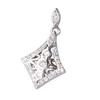 S925 Sterling Silver Necklace Pendant Fashion Individuality Simple Diamond Charm Boutique Jewelry Female Accessories