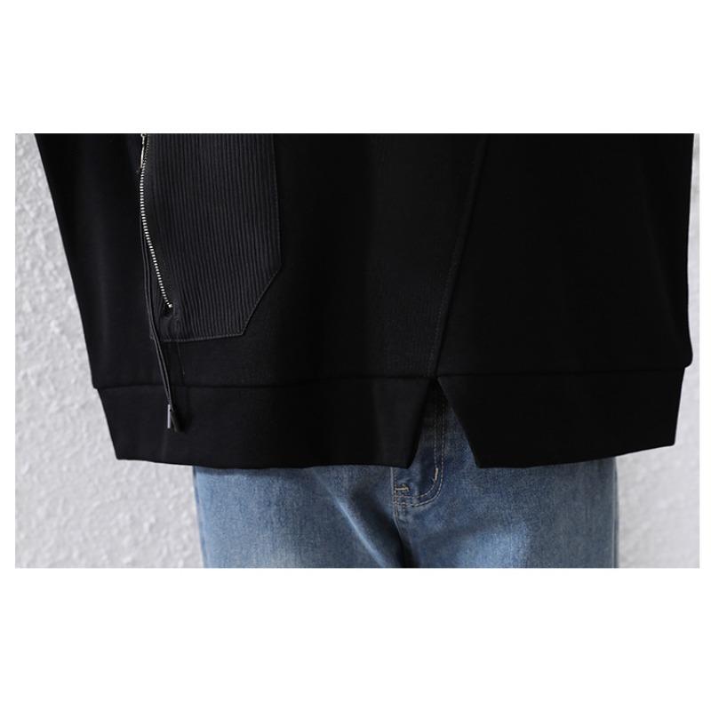 DIMANAF 2025 Autumn Plus Size Women Hoodies Shirts Long Sleeve T-shirt Loose Casual Tops Tees Black