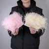 Feather10Meters 8-10cm Natural Ostrich Feather Trims for Needlework and Handicraft Plume Ribbon Fringe Skirt Decoration
