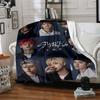 1pc Fantasy Teenage Heroes flannel Blanket for Super Soft Cute Comfort Blanket for Travel Bedding Couch Sofa Blanket Y82520