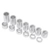 Harley Motorcycle Axle Spacer Kit: 1-Inch ID, 1.5-Inch OD