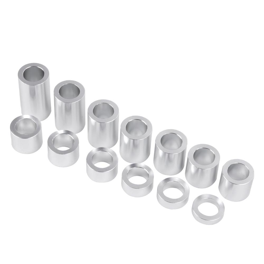 Harley Motorcycle Axle Spacer Kit: 1-Inch ID, 1.5-Inch OD