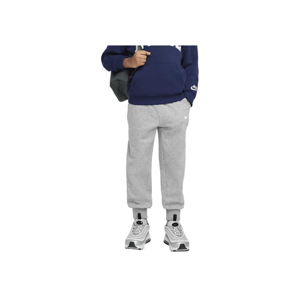 Nike Knitted Sports Pants Fashion Comfortable Soft Versatile Kids bottoms Dark-Gray IB2555-063