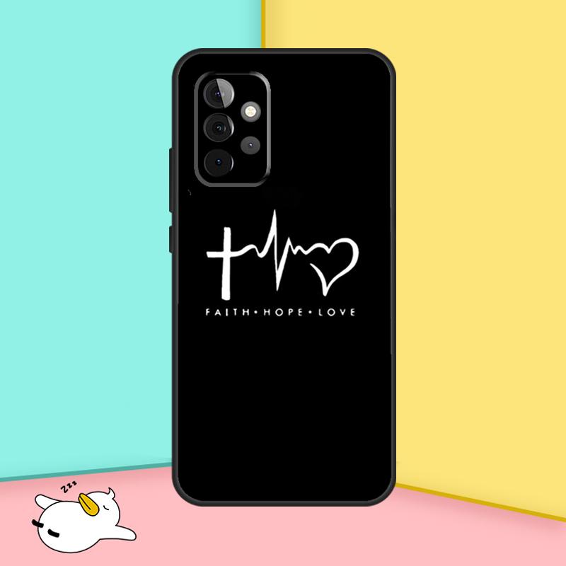 Bible Verse Christian Quote Phone Case For Samsung Galaxy A15 A25 A35 A55 A53 A33 A13 A52 A32 A12 A51 A71 A14 A34 A54