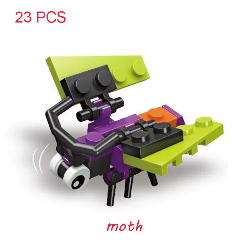 Insect Model Small Particle Building Blocks Spider Scorpion Animal Puzzle Assembly Education Toys for Children Kindergarten Gift