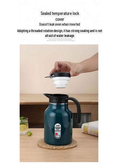 304 Stainless Steel Double-Layer Vacuum Insulated Hot Water Bottle - Large Capacity Flask for Home and Hotel
