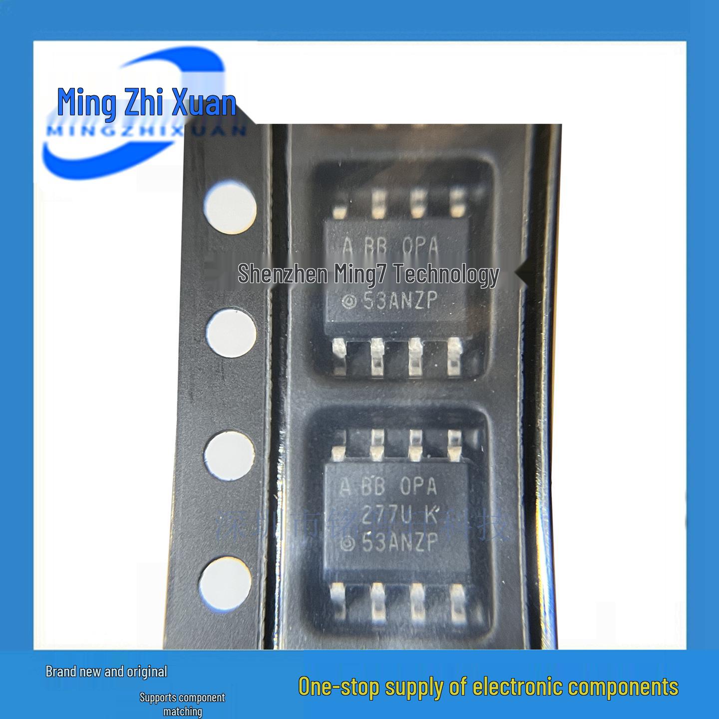 

OPA277UA SOIC-8 Surface Mount High Precision Op-Amp Chip with 277UK Silk Screen