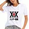 Hunter Organization Ladies' Cotton T Shirt, Premium Cotton Print, Durable, Casual & Fashionable, Anime  Graphic Tee, Classic Style, Soft And Breathabl