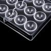 Clear DIY 24 Half Ball Polycarbonate Candy Maker Baking Tool Cake Mousse Mould Hard Chocolate Mold