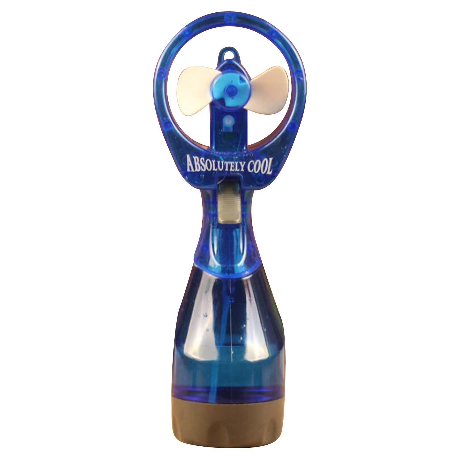 

Мини-вентилятор Folulus Ручной вентилятор для распыления воды Портативный портативный вентилятор Вентилятор One Size синий