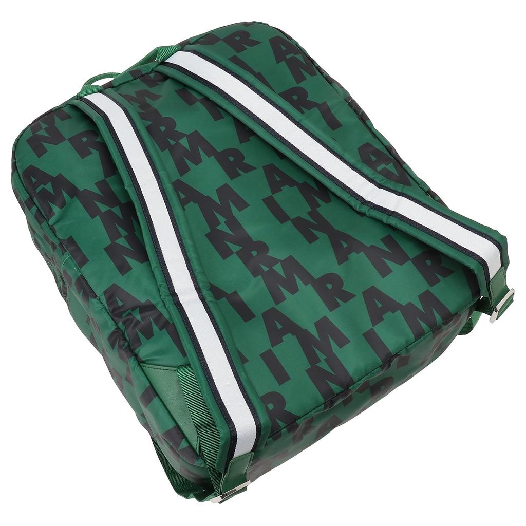 Plecak Marni Kids z nadrukiem Maxi Logo Odpowiedni dla dorosłych MARNI KIDS TORBA DZIECIĘCA M00633 M00RI 0M523 Zielony Jeden Rozmiar [Marni] [Przedmiot]