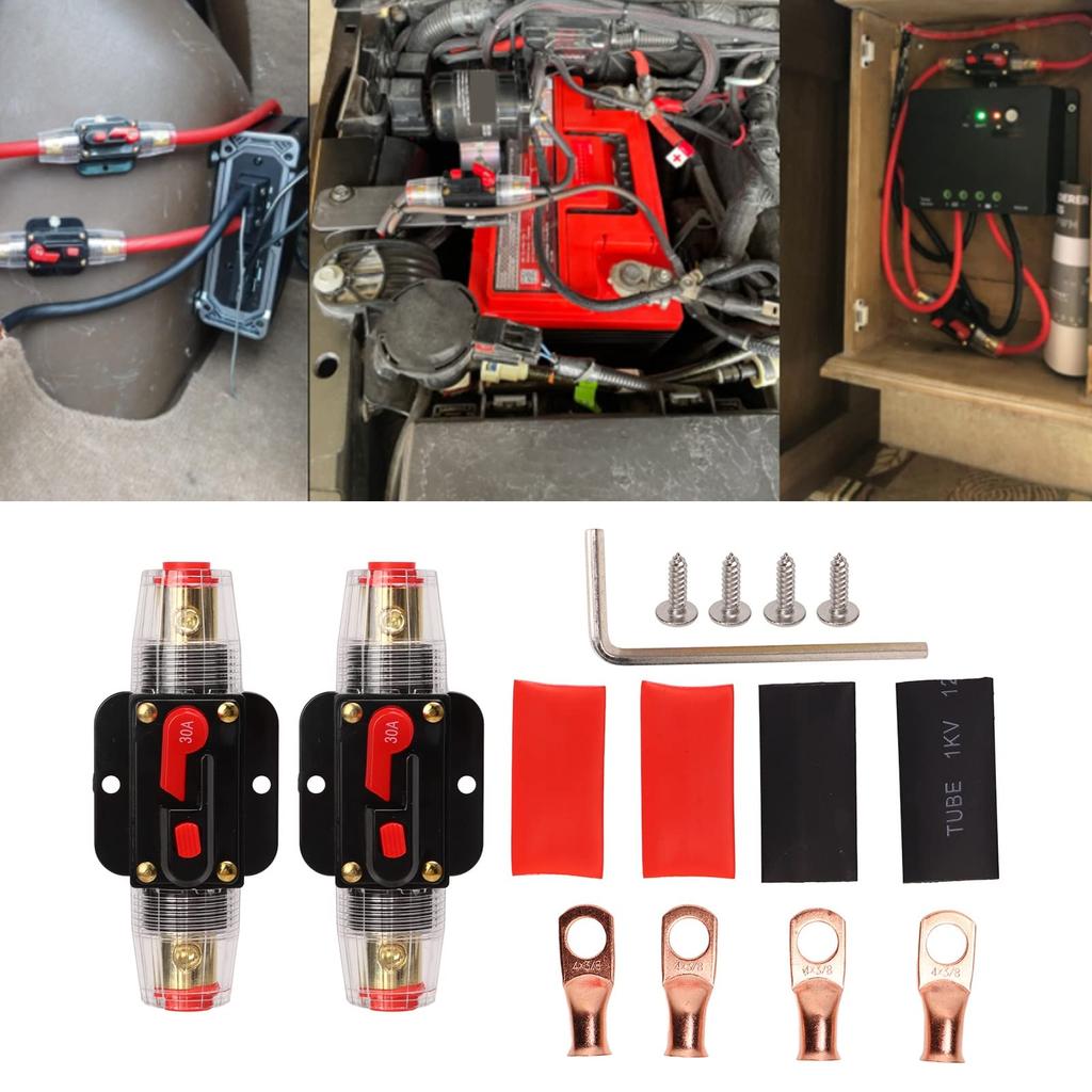 Car Circuit Breaker Manual Reset Circuit Breaker with Manual Reset