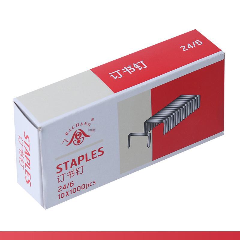 Portable Macaron Color Stapler, Labor-Saving Medium-Sized Binding Machine for Office and Stationery Needs