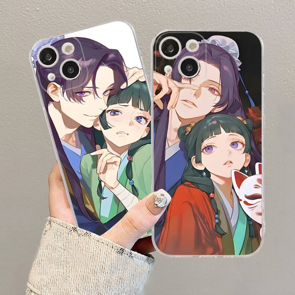 Anime The Apothecary Diaries Phone Case For iPhone 17 16 15 14 11 12 13 Mini Pro XS Max Plus Funda Shell