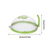 Microwave Plate Cover Reusable Clear Splash Guard Lid Dish Lid Plate Cover For Microwave Oven For Heating Steaming Home Office