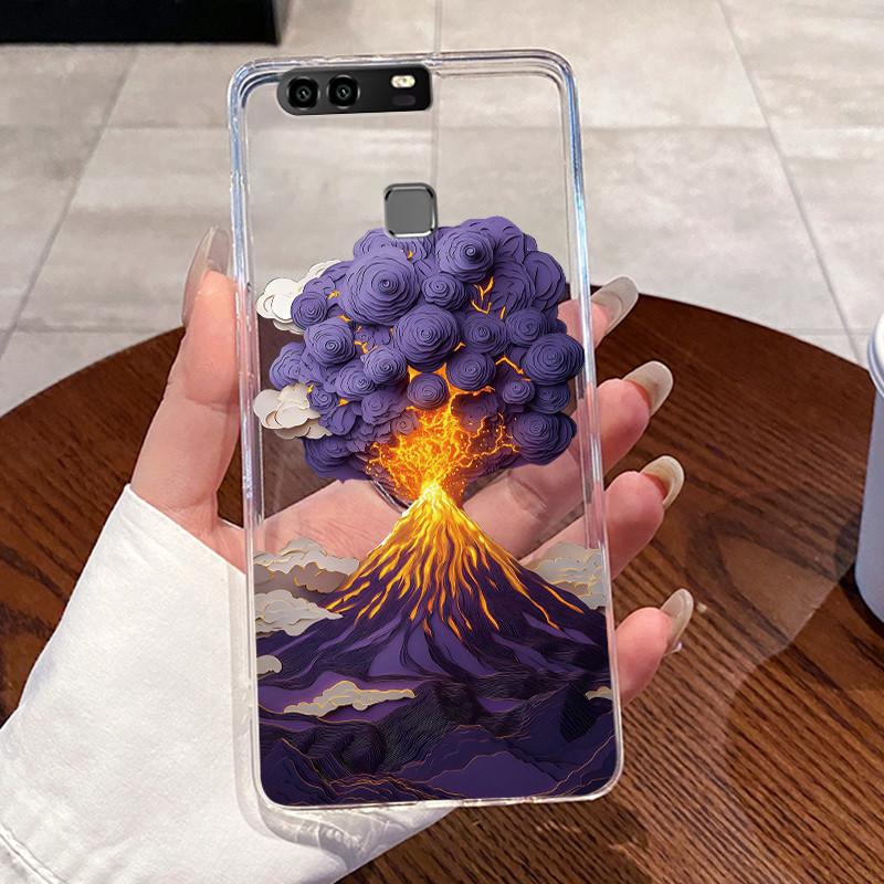 Jelly Casing For Huawei P9 / P9 Plus / P10 / P10 PLUS Funda Clear Silicone Soft TPU Back Cover Cute Cat Rabbit Protective Case