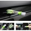 17-Piece Car Cleaning Drill Brush Set for Interior, Wheels & Crevices - European & American Style