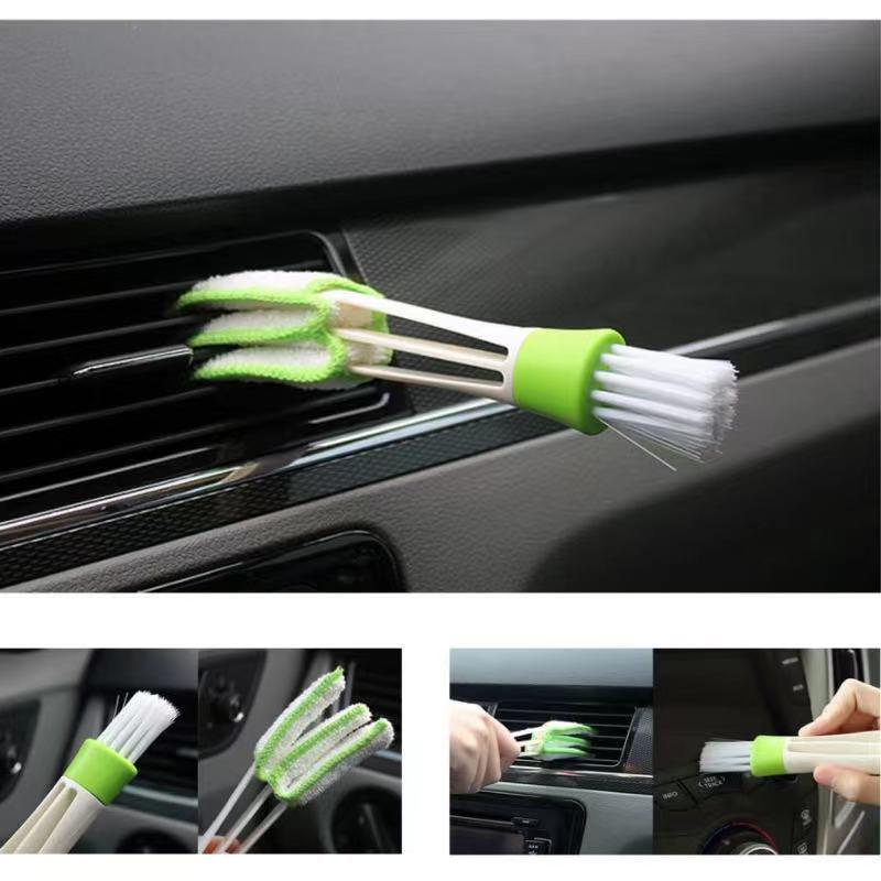 17-Piece Car Cleaning Drill Brush Set for Interior, Wheels & Crevices - European & American Style