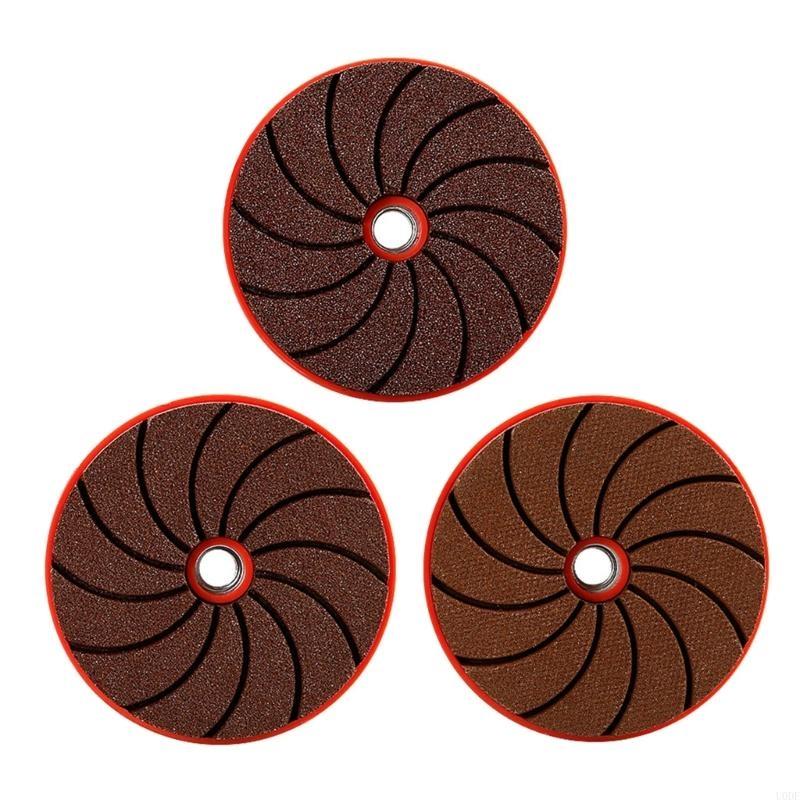 Carborundum Polishing Pad Integrated Stone Trimming and Polishing Disc Sanding Pad 50/100/200# For 100 Type Grinder