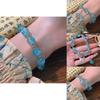 Chic 2024 Summer Ice Crack Glazed Butterfly Bracelet Unisex Design Geometric