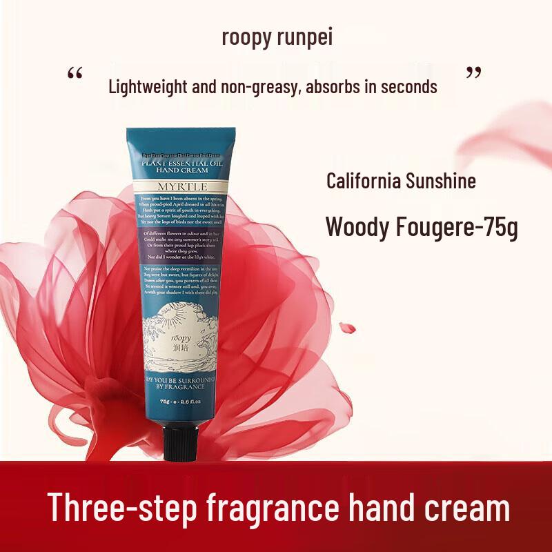 Roopy Fragrant Botanical Hand Cream Set - California Sunshine
