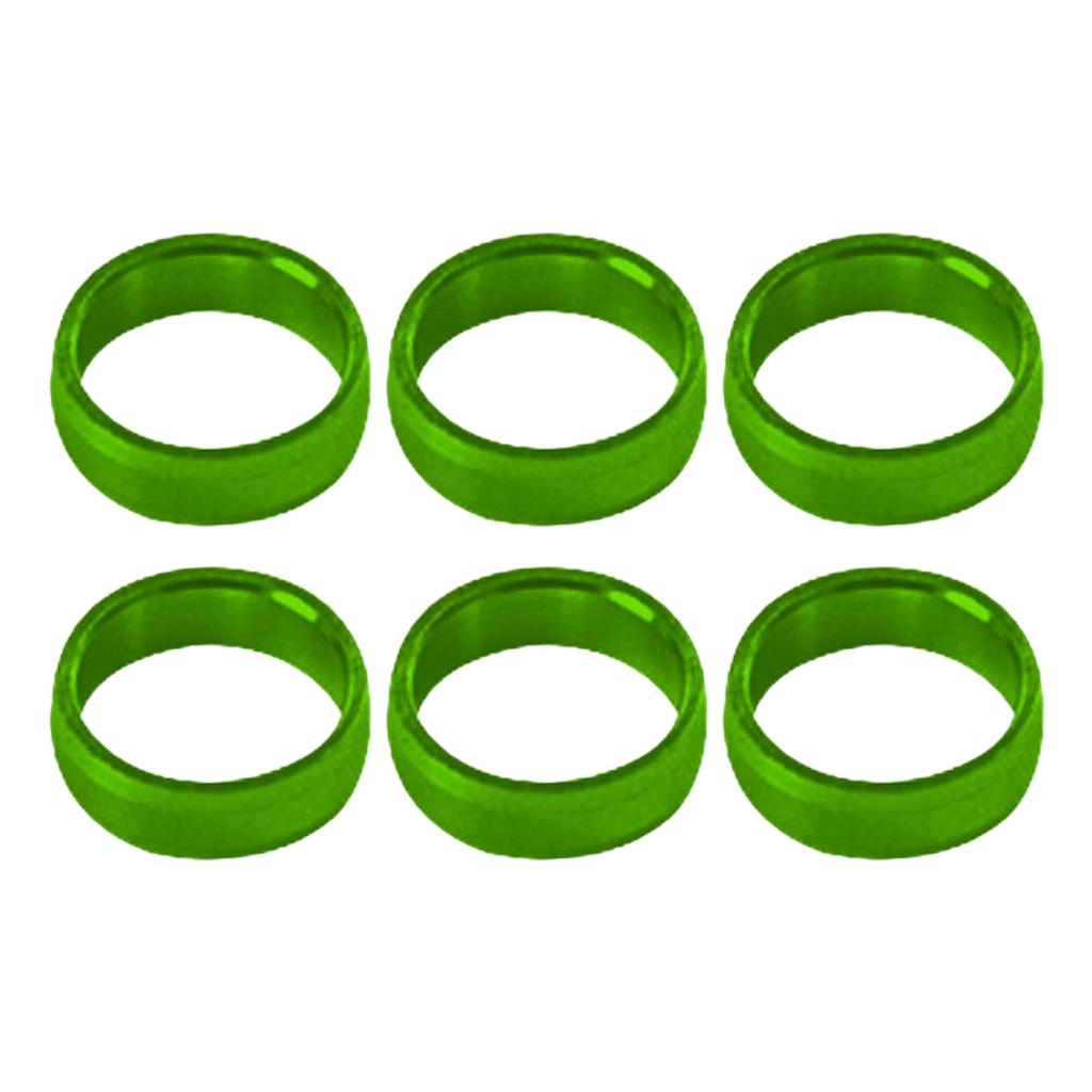 6Pcs Dart Flight Wing Savers Protectors Aluminum Alloy Dart Wing Corrector Dart Shaft Protector Dart Flights Rings Set