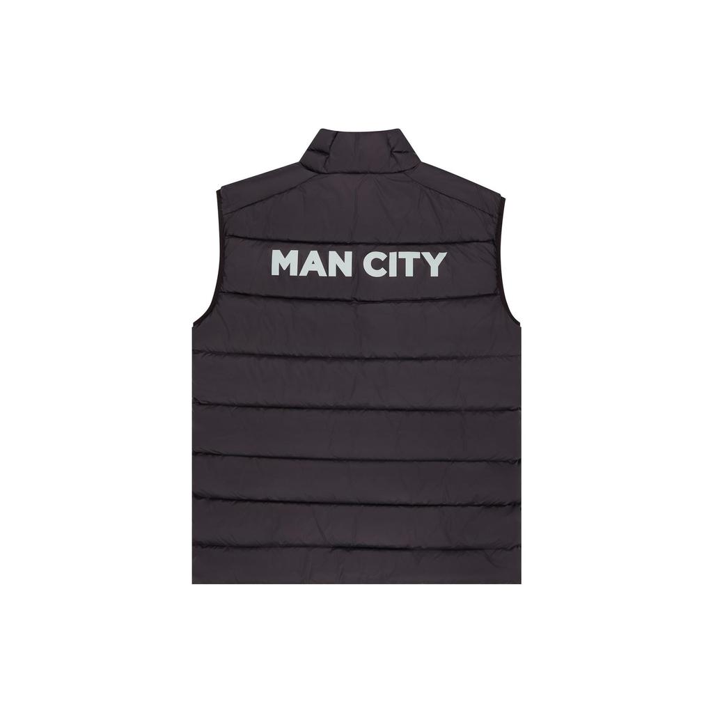 Puma Logo Print Stand Collar Warm Casual Vest Men Vests Black 764752-20