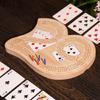 Wood Cribbage Cards Game Combines With Contemporary Appeal Strategy Cards Game To Improve Logics Skills Easy to Play