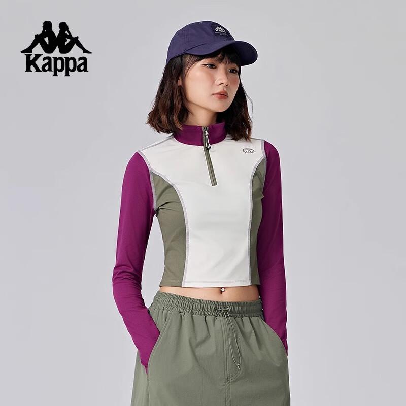 Kappa Women s Half-Zip Long Sleeve T-Shirt XL 5440₽