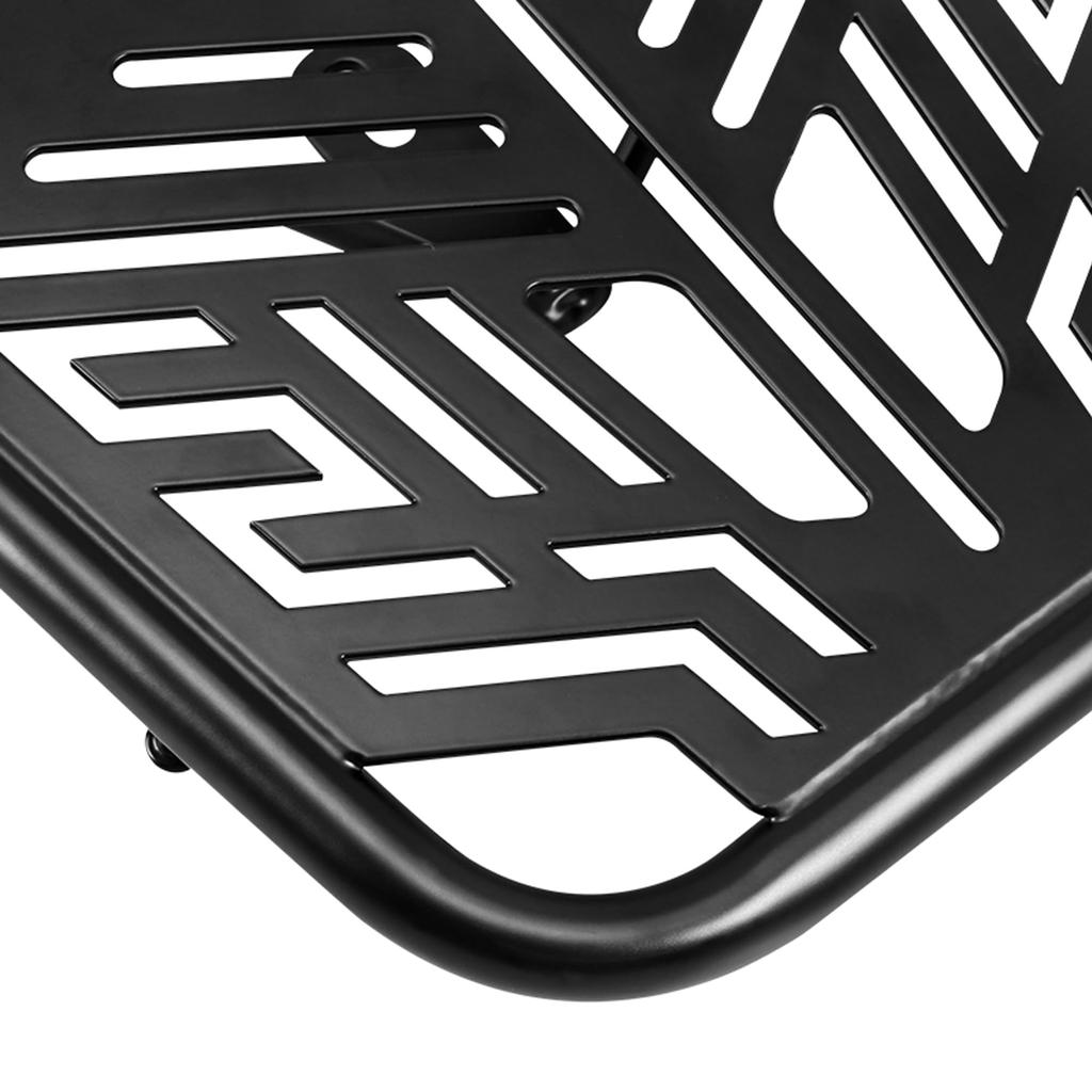 Yoothi Compatible Steel Rear Carrier Extension for Honda Super Cub and Cross Extends Cargo Compatible with Top Cases and Rear Includes Cargo Custom