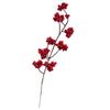 Artificial Red Berries Stems, Berry Picked Holly Berries For Christmas Tree Christmas Wreath Decoration Flower Arrangement, Halloween Festiva