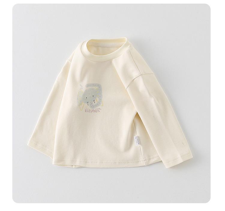 Infant Boys' Cartoon Long-Sleeved T-Shirt - 2026 Spring Collection
