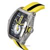 INVICTA Racing Silicone Strap Black Dial Quartz 47383 100M Men's Watch