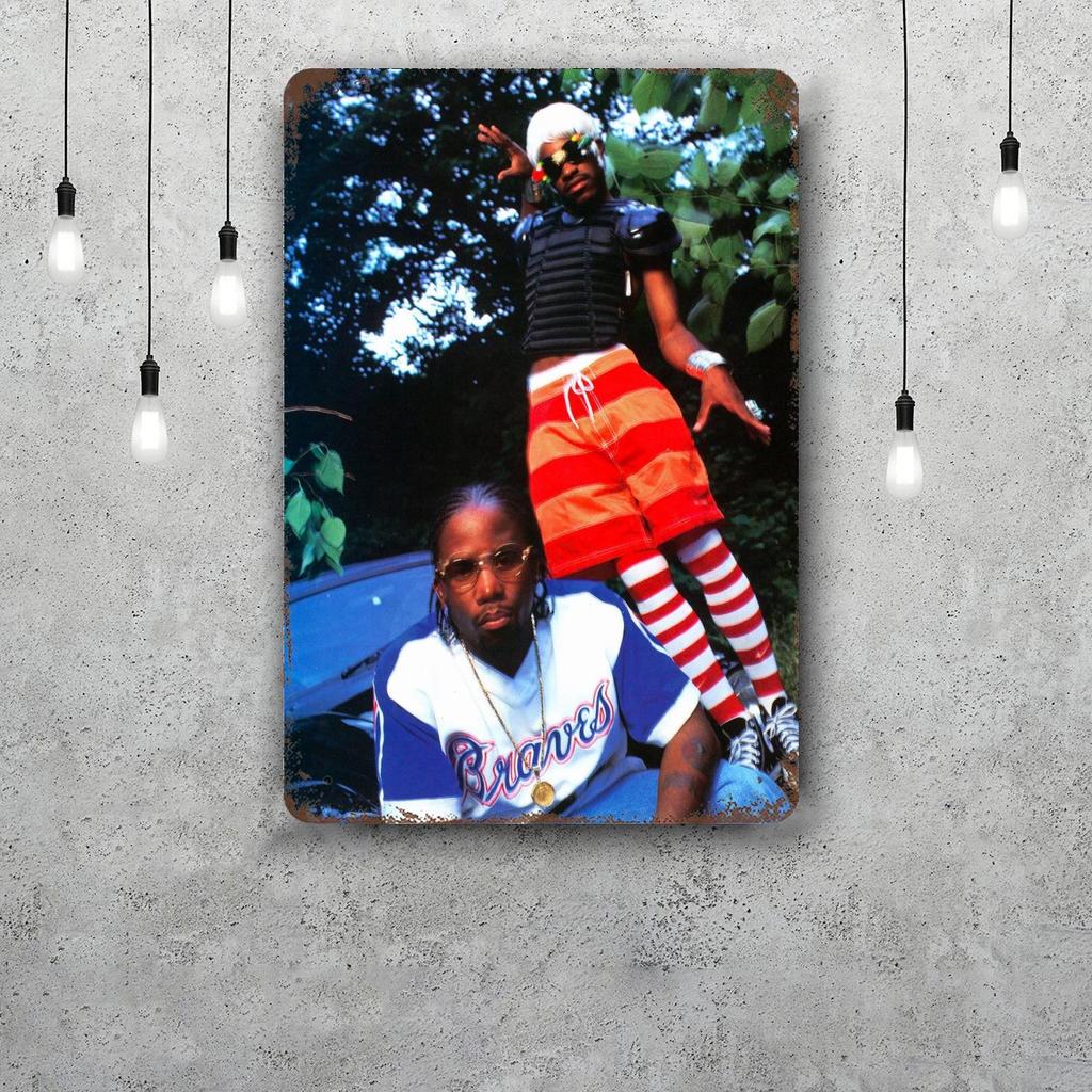 Outkast stankonia Metalowe Znaki dekoracja ścienna Vintage Blaszane Znaki Kapitan Metalowy Plakat Dekoracja do Baru Pubu Klubu Dekoracja Ścienna