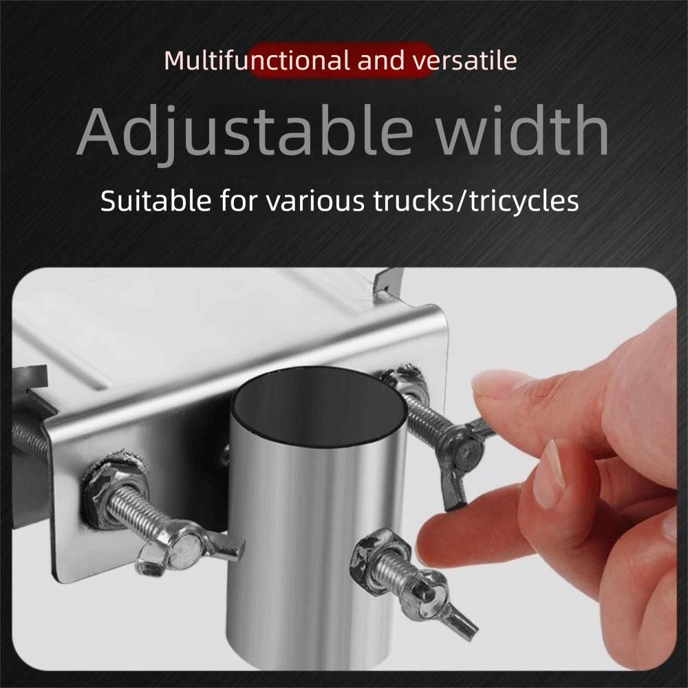 Anti-rust Umbrella Clamp Bracket Adjustable Parasol Fixing Clip Patio Umbrella Holder  Food Carts